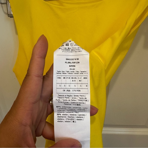 SOLD!Sportmax Lable-cut Fitted Jersey Top & Matching Skirt Set(2 pieces) - Picture 9 of 17